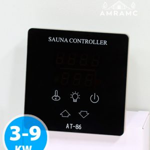 פיקוד דיגיטלי עיצוב יוקרתי לתנור סאונה