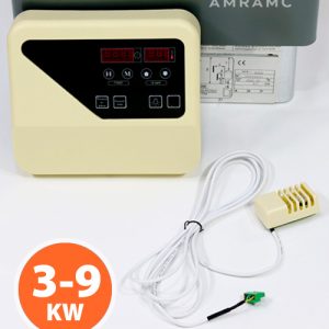 בקר דיגיטלי לסאונה בטווח 3-9 KW