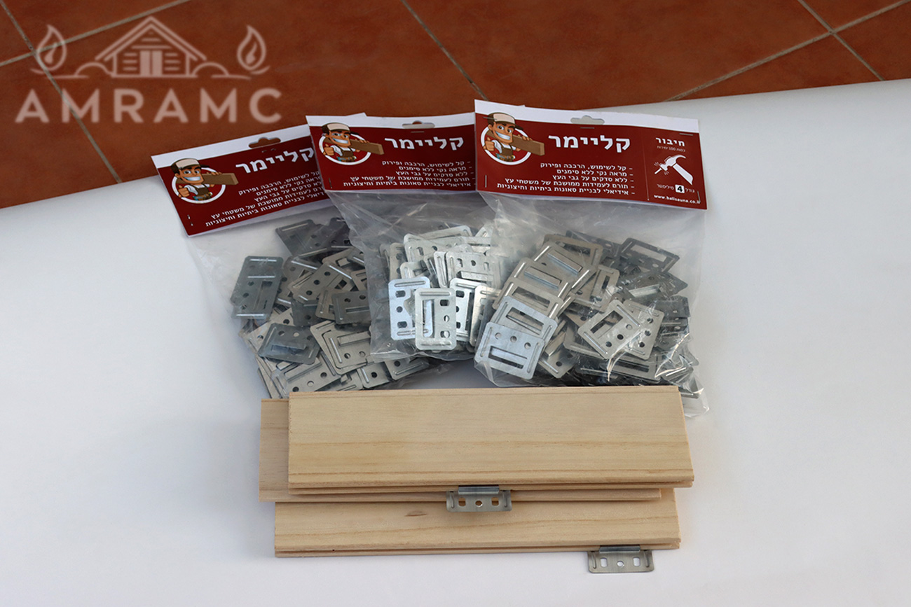 חיבור סאונות עץ קליימר